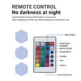 3/6Pcs Touch Control Hexagonal LED Wall Light,Honeycomb Lights, Touch Sensitive Wall Lights, Night Lights, Honeycomb Lights