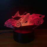 Lamborghini 3D Night Light