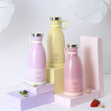 Blender Smoothie Juicer, Portable Blender Mini Jug Blenders, Multifunctional Personal Blender with USB Rechargeable