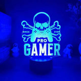 3D LED Gaming Setup RGB Lamp USB Powered Gaming Room Children'S Lamp Bedroom Night Lights LED Table Lamp Indoor Lighting Gifts