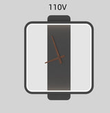 Nordic Wall Lamp Bedroom Bedside Lamp Clock Modeling Lamp