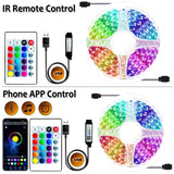 LED Strip Light RGB 1-30M 5050 15/LED USB Bluetooh Flexible Lamp Tape with Remote Control for TV Backlight Home Party Decoration