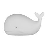 LED Night Lights Cartoon Whale Shape Silicone Patting Lamp USB Charging Atmosphere Lamps Bedside Decor for Kids Baby Gifts