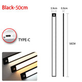 LED Motion Sensor Light Night Light Wireless USB under Cabinet Light for Kitchen Cabinet Bedroom Wardrobe Sensor Indoor Lighting