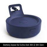 GGMM D4 D5 Original Battery Base Made for Echo Dot (4Th/5Th Gen) Charger Portable Battery Base for Amazon Alexa Smart Speaker
