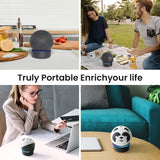 GGMM D4 D5 Original Battery Base Made for Echo Dot (4Th/5Th Gen) Charger Portable Battery Base for Amazon Alexa Smart Speaker