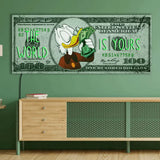 The World Is Yours Neon Dollar Art Neon Sign