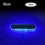 LED Step Lamp Stair Light Outdoor IP68 Waterproof Solar Light with Lens Anti-Theft Design Decor Lighting for Garden Deck Path