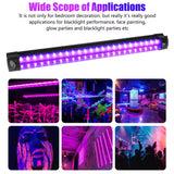Black Light Tube 5W/10W USB EU/US Plug UV LED Black Light Lamp 395 Nm Black Light Bar Light Effect Party Light Stage Lighting