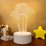 3D LED Lamp Creative 3D LED Night Lights Novelty Illusion Night Lamp 3D Illusion Table Lamp for Home Decorative Light
